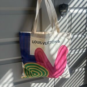 Louis Vuitton VIP Exhibition Japan canvas tote